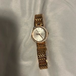 Fossil gold watch
